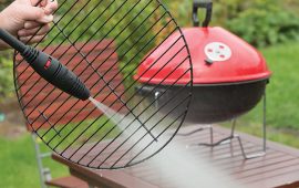 Vax pressure washer cleaning bbq