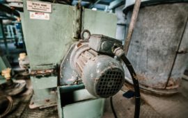 Old Rusty Air Compressor