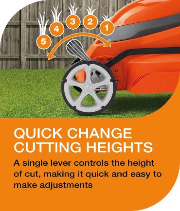 Adjustable cutting height
