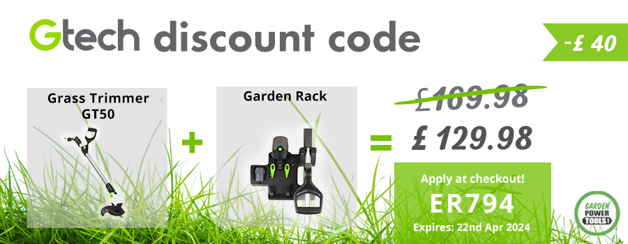 GTech Grass Trimmer Discount Code